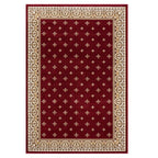 Dorian Red — full rug, front-on