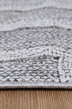 Le Canvas Linden — Grey rug, in-room view 5