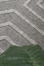 Le Canvas Linden — Grey rug, in-room view 6
