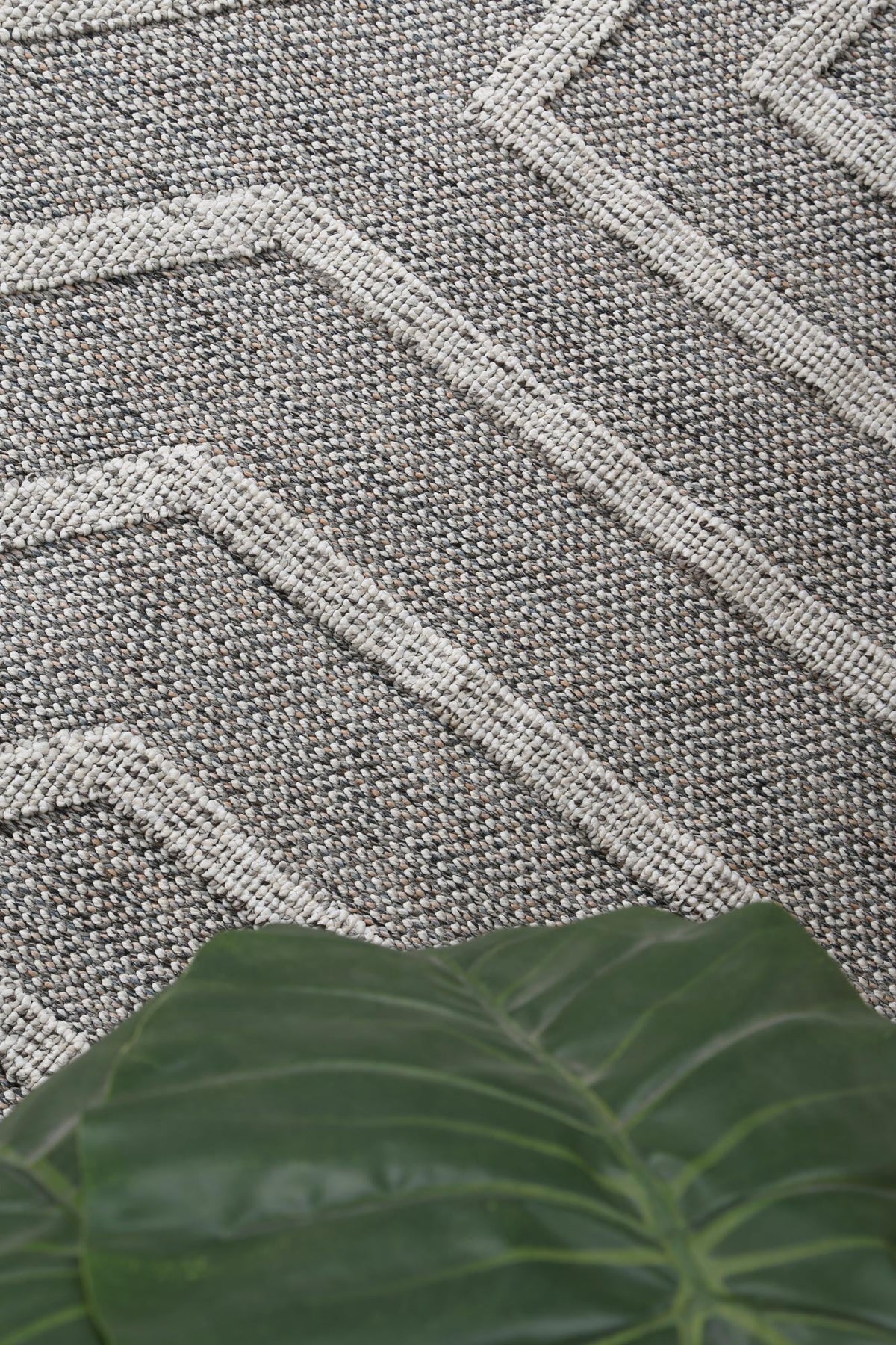 Le Canvas Linden — Grey rug, in-room view 6