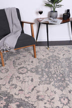 Le Canvas Astra — Grey Ivory rug, in-room view 1