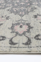 Le Canvas Astra — Grey Ivory rug, in-room view 2