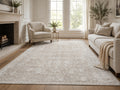Le Canvas Alina — Cream rug styled in a living room