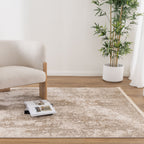 Le Canvas Nomad — Sand rug, in-room view 3