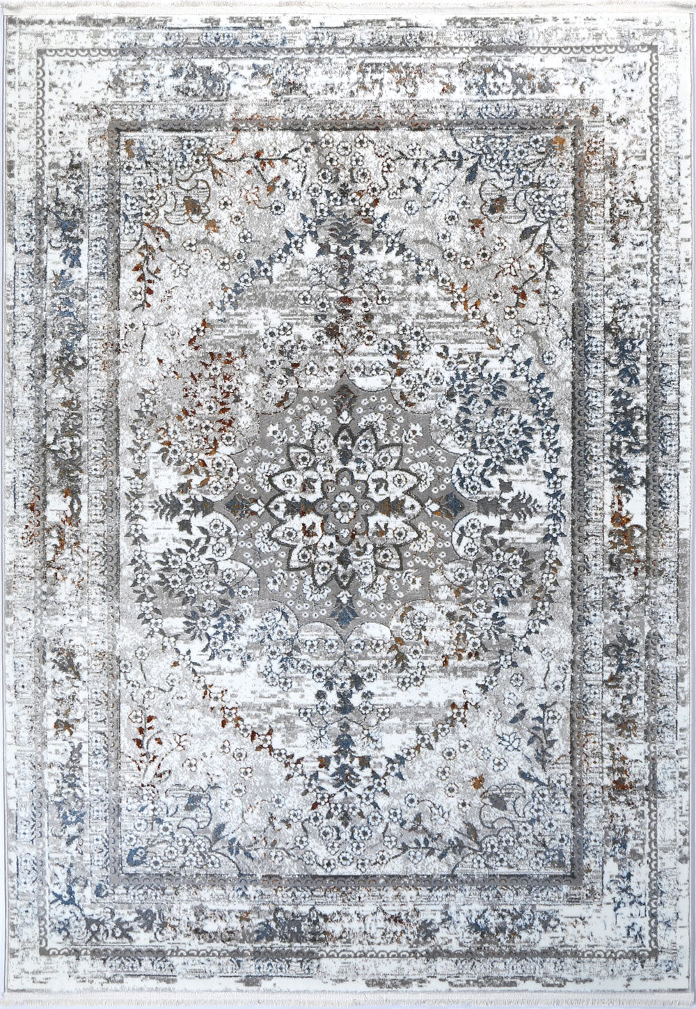 Le Canvas Amber — Multi rug, top-down view