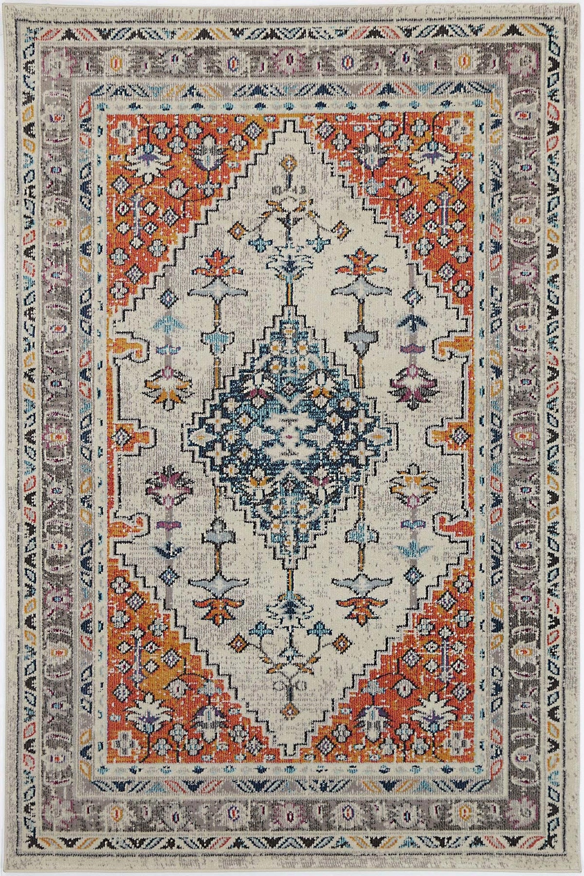 Le Canvas Isolde — Multi rug, top-down view