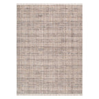 Le Canvas Elara — Beige Grey rug, top-down view