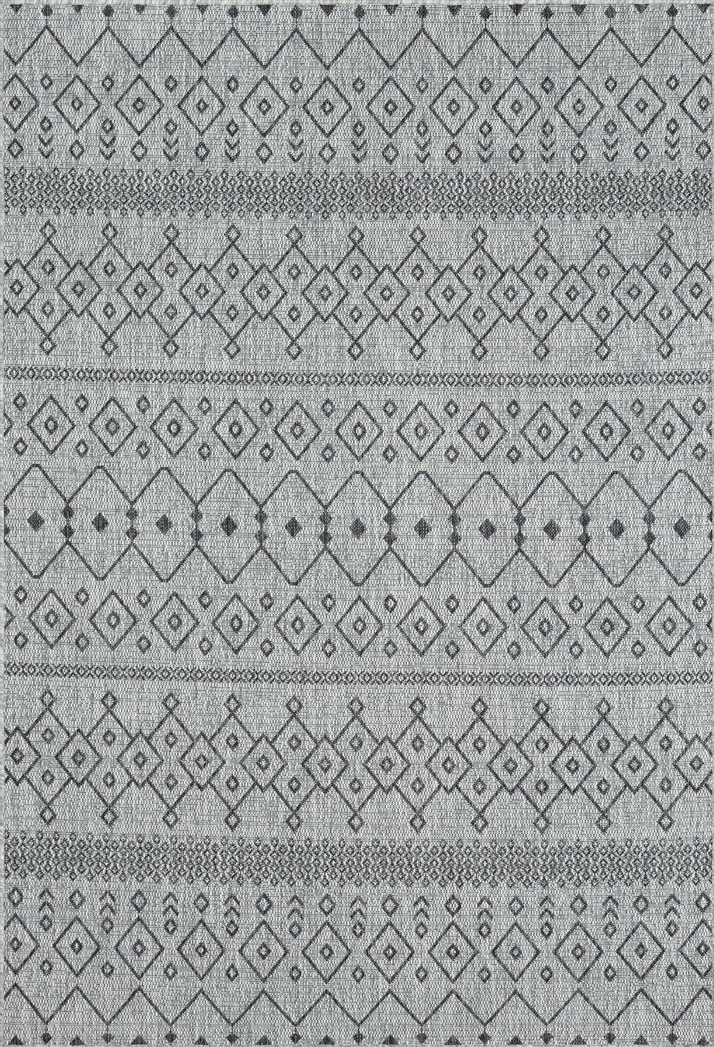 Le Canvas Bexley Lava — full rug, top-down view