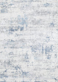 Le Canvas Isolde Blue — full rug, top-down view
