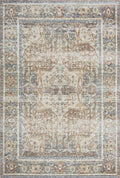 Le Canvas Noa Coral — full rug, top-down view