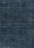 Le Canvas Quill Steel — full rug, top-down view