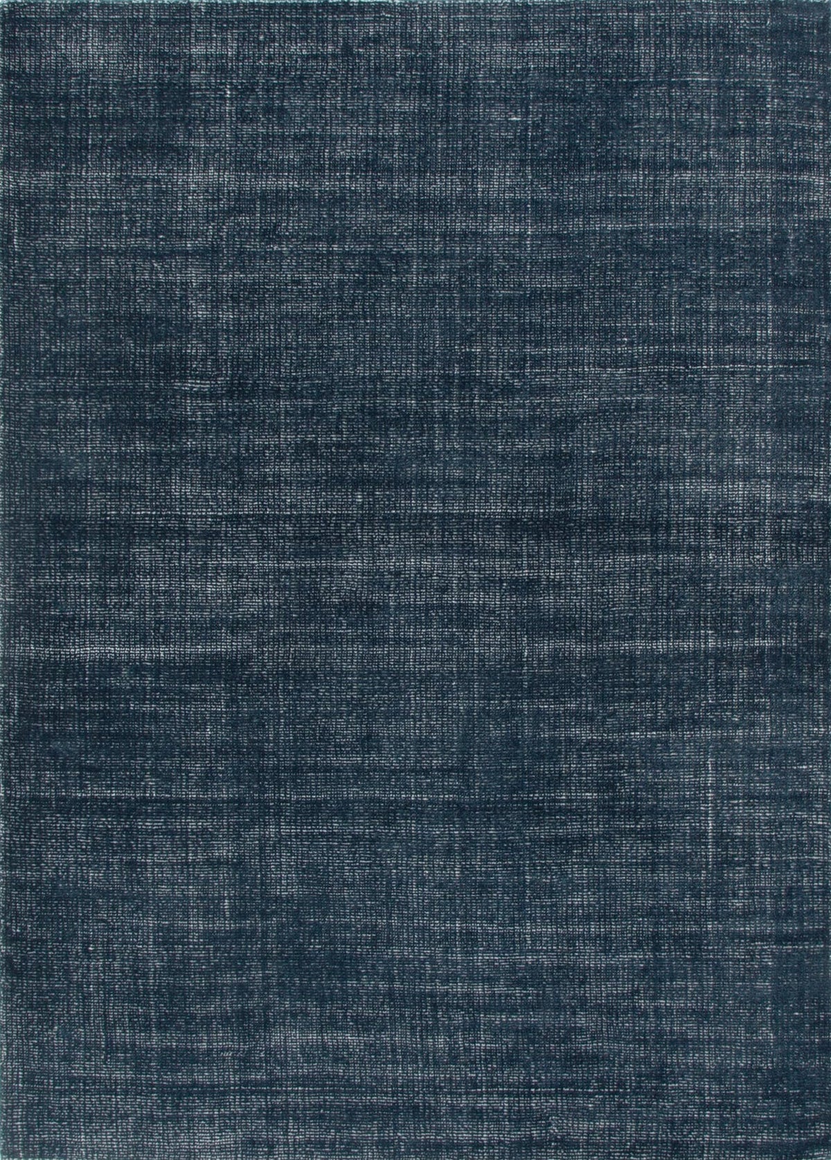 Le Canvas Quill Steel — full rug, top-down view