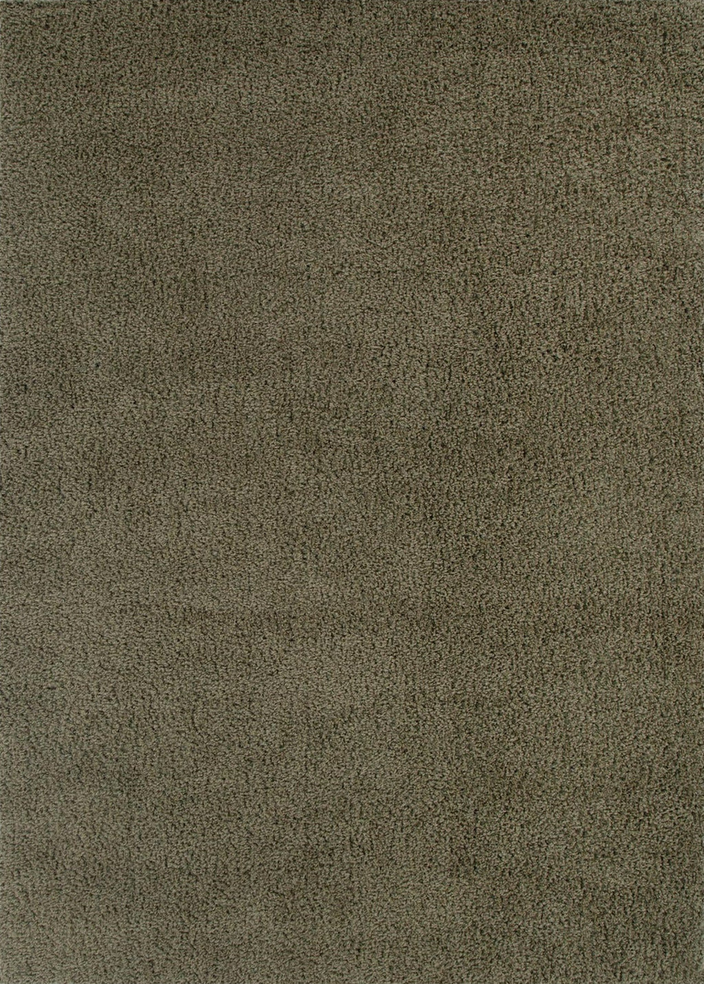 Le Canvas Rowan Olive — full rug, top-down view