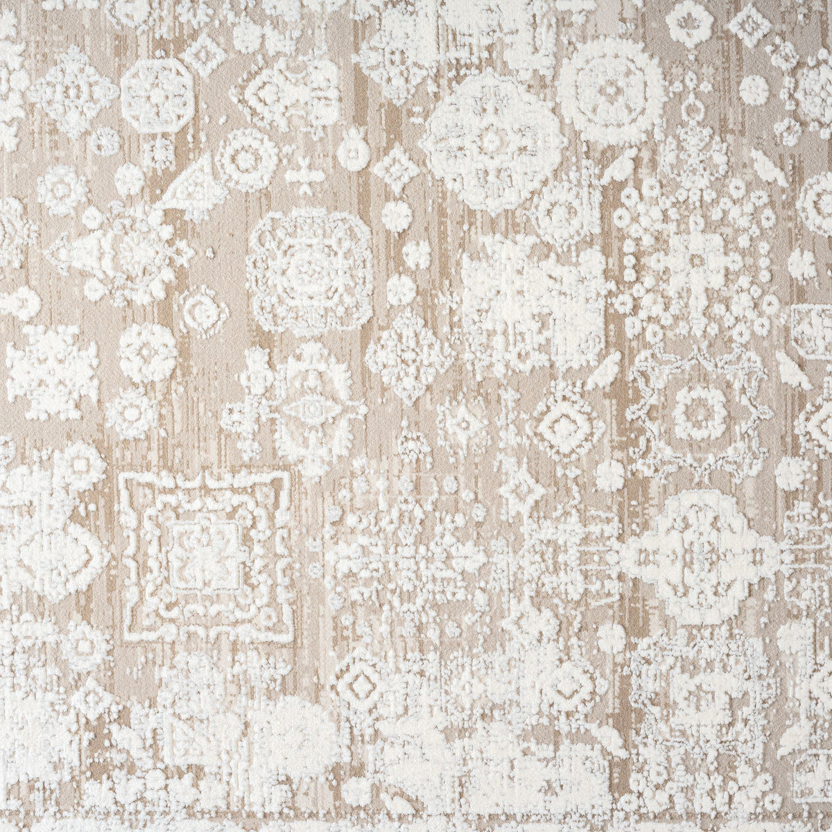 Le Canvas Alina — Cream rug, pile texture
