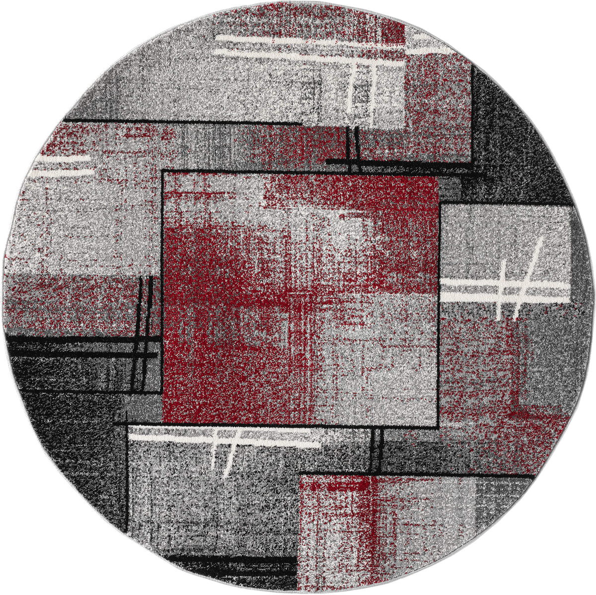 Reva Red — card crop, round rug only, white canvas removed