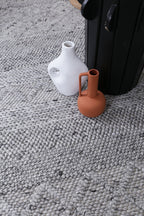 Bella Handwoven Wool Grey — DETAIL