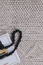 Bella Handwoven Wool Cream Beige — DETAIL