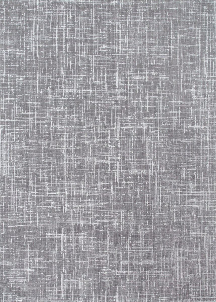 Le Canvas Marlow — Grey rug, top-down view